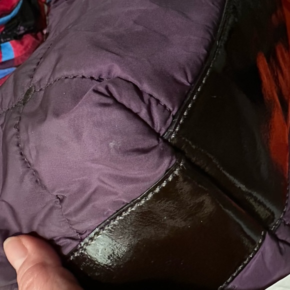 Purple Nylon Kate Spade Tote Bag Large Size - Picture 5 of 16